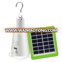 China suppliers phone power bank portable emergency bulbs solar rechargeable 7W emergency LED bulb for home lighting camping