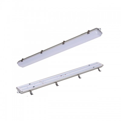 IP65 Waterproof T8 LED tri-proof light 40W 100lm/W 120cm surface mounted LED tri-proof light