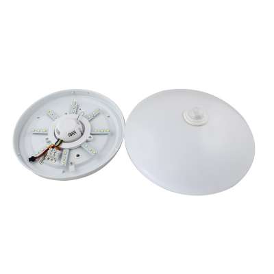 12W LED infrared motion sensor light with PMMA cover and metal base