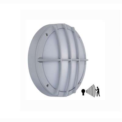 10W IP54 bulkhead fitting round bulkhead light with safety grid wall light for corridor(PS-BL-LEDS003M)